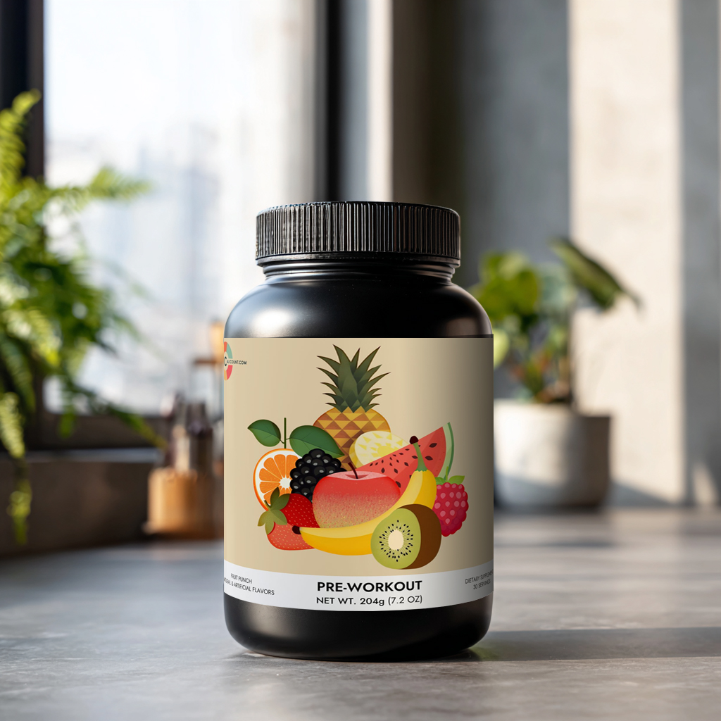 Pre-Workout Supplement, Fruit Punch