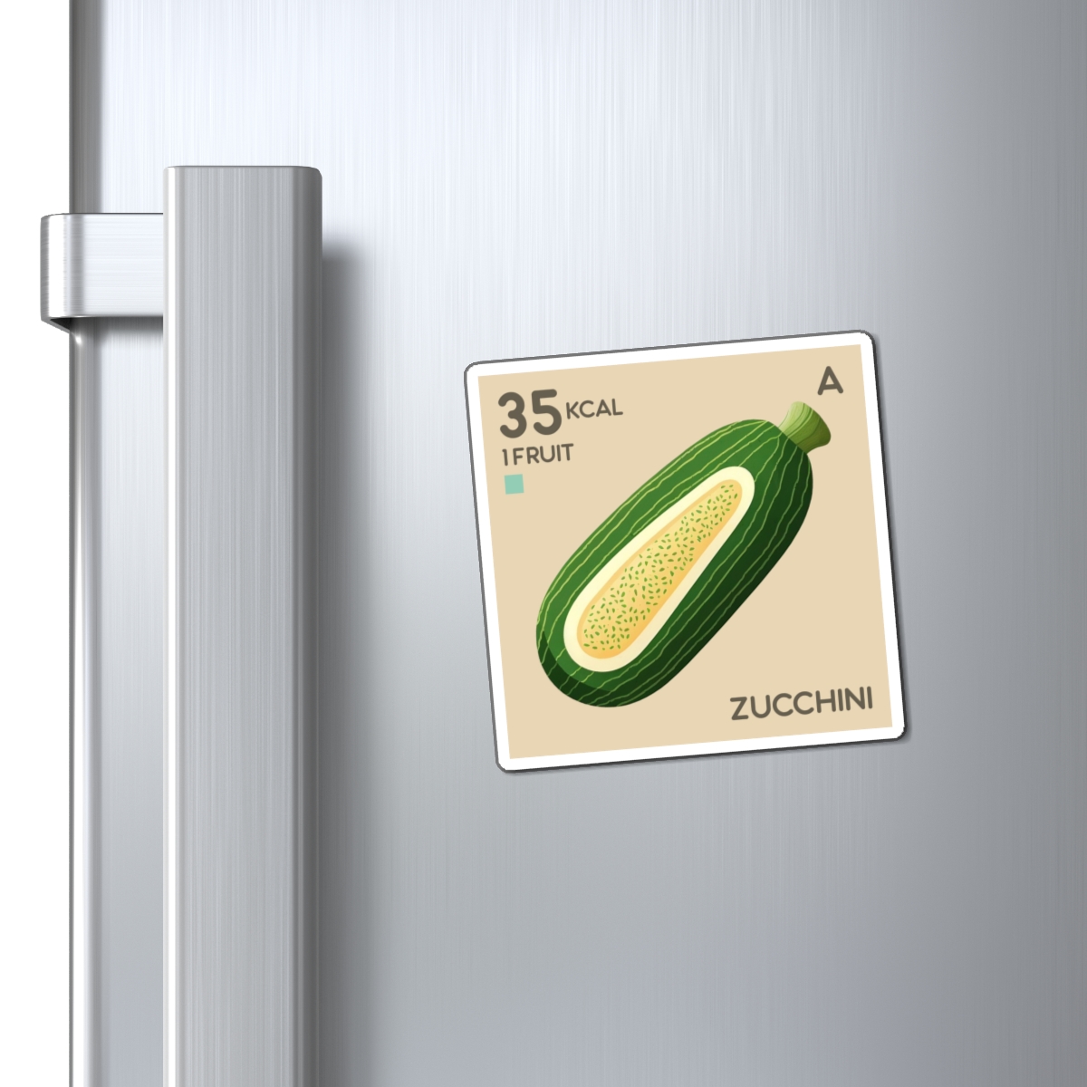 Calicount Magnet - Zucchini