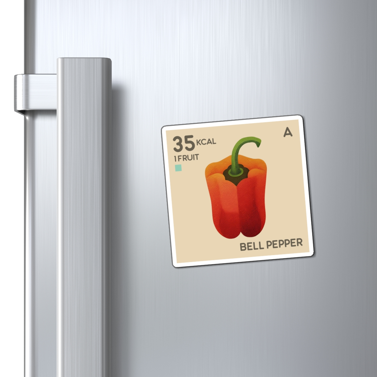 Calicount Magnet - Bell Pepper