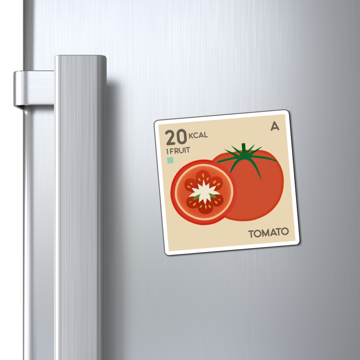 Calicount Magnet - Tomato