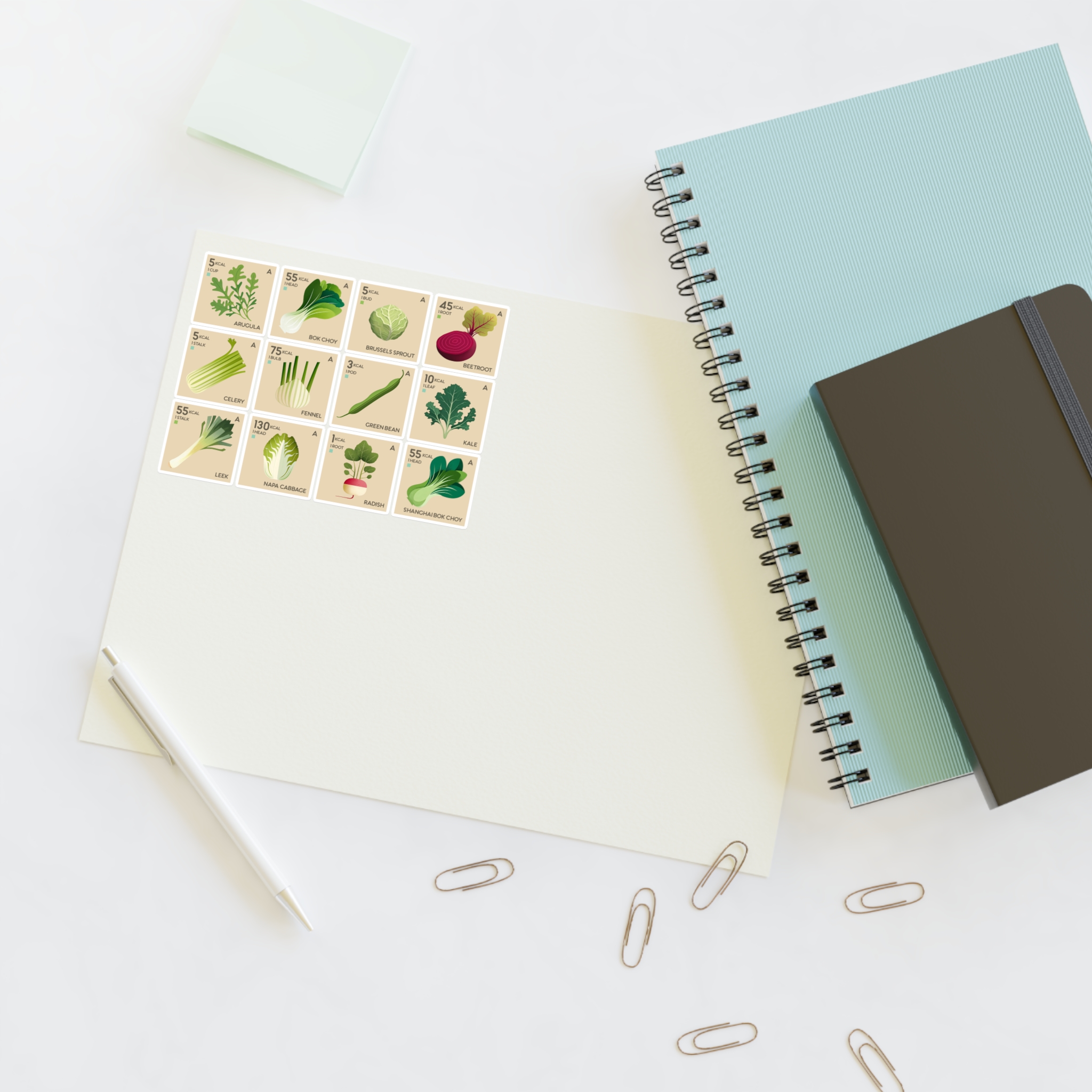 Vegetable Sticker Collection 3