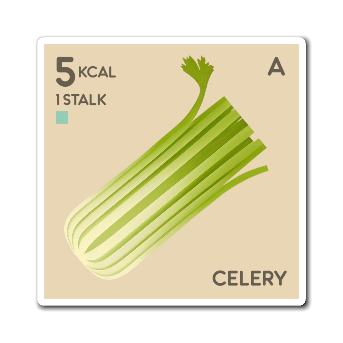 Calicount Magnet - Celery - Image 2