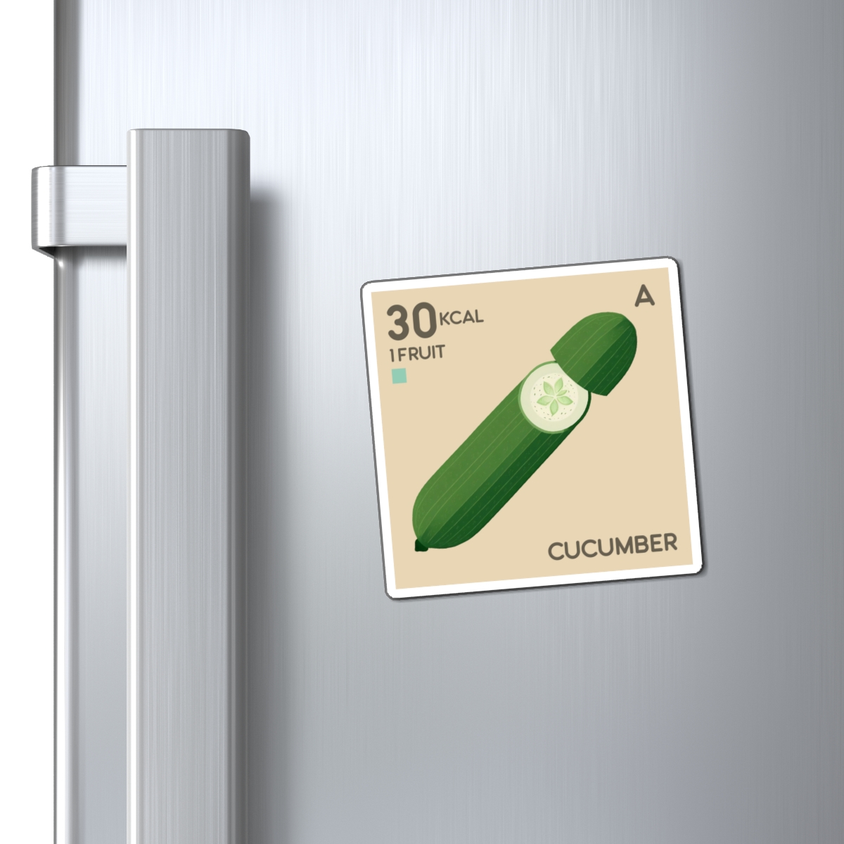 Calicount Magnet - Cucumber