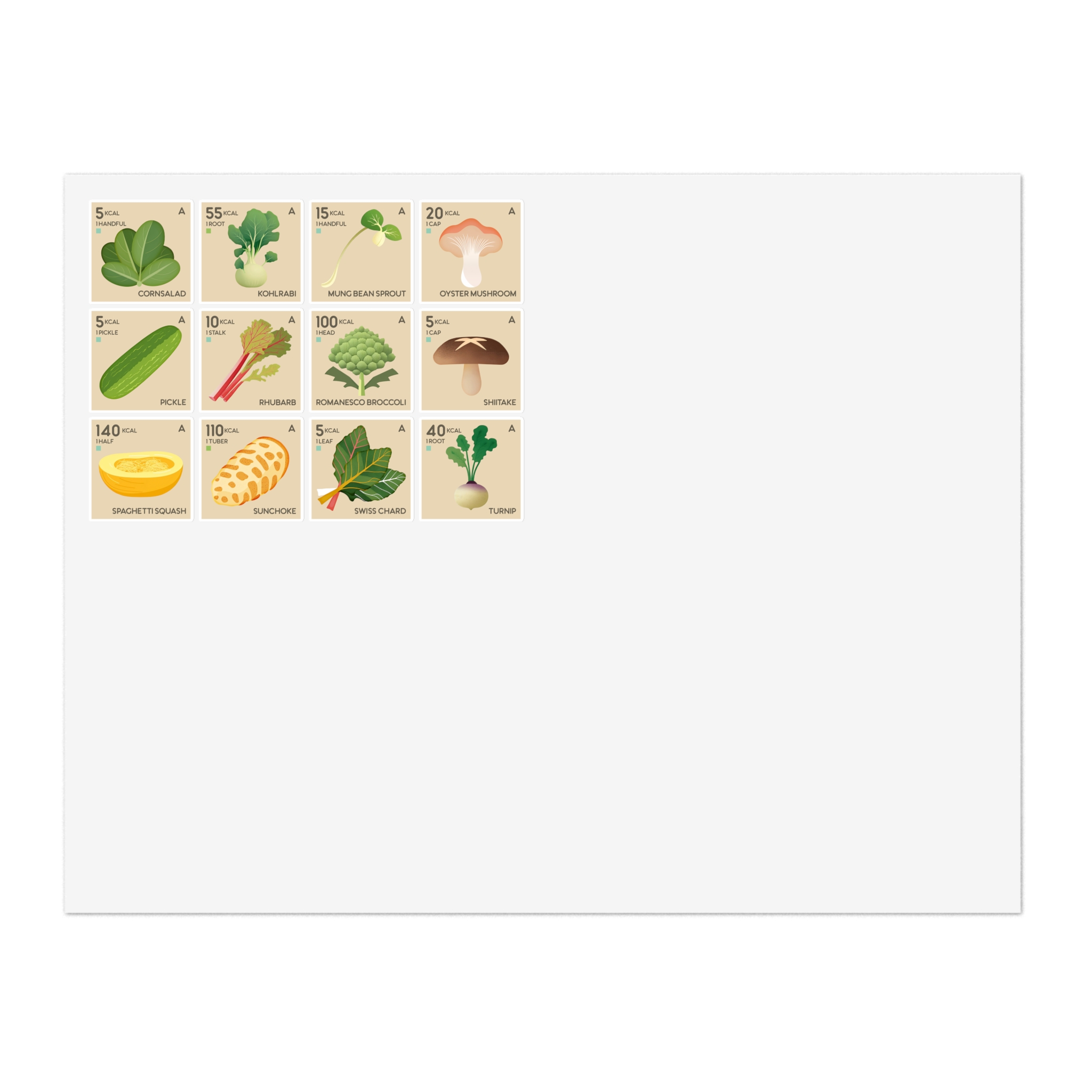 Vegetable Sticker Collection 6 - Image 2