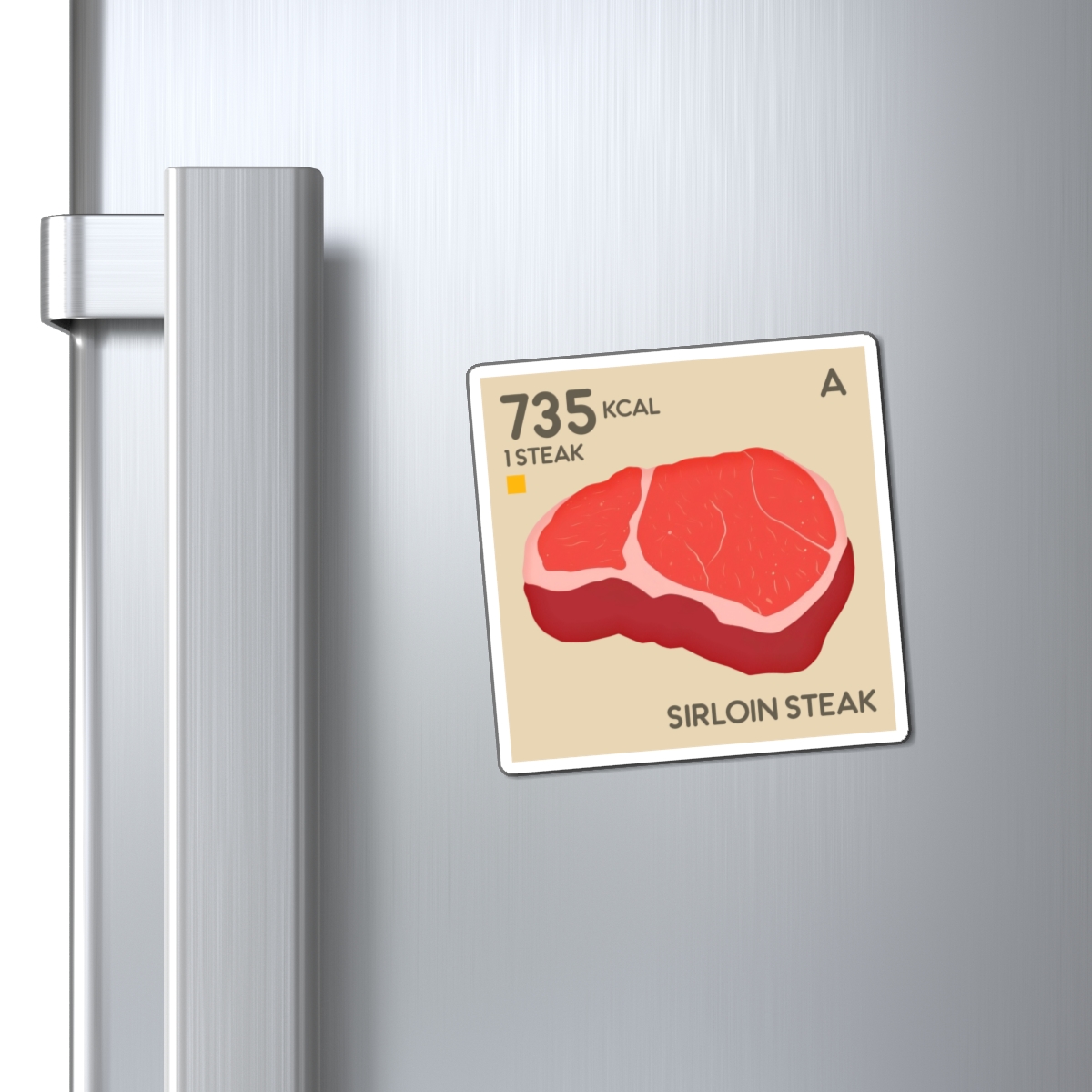 Calicount Magnet - Sirloin Steak