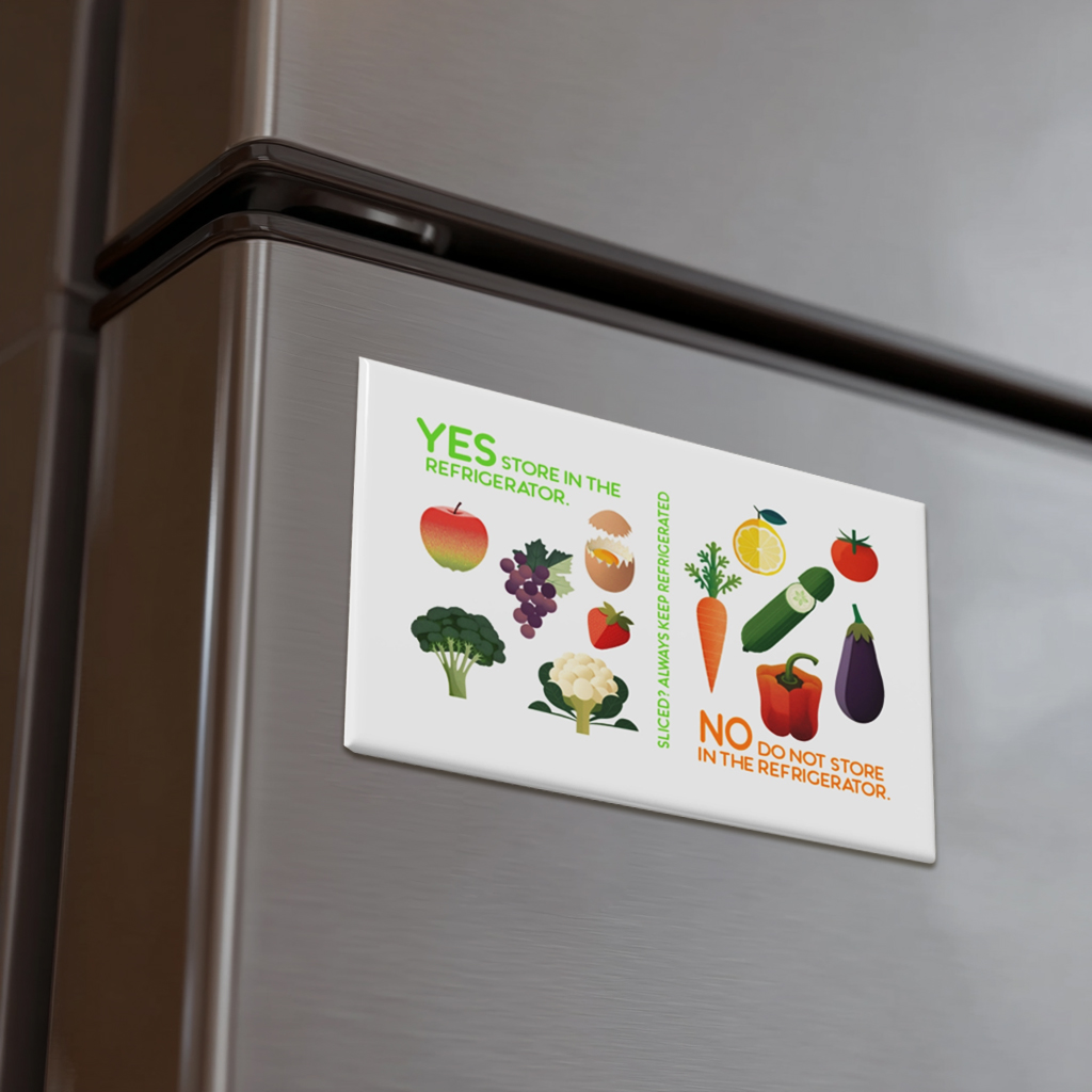 Fridge or Not? – Calicount Food Storage Magnet